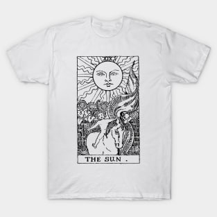 Tarot Card The Sun T-Shirt